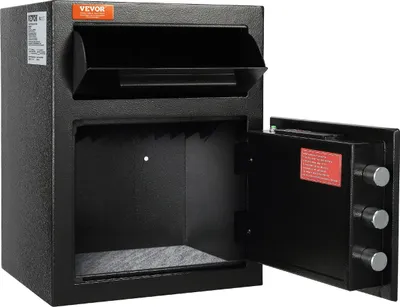 Produktbild von 1.7 C Tresor Safe mit Einwurfschlitz Passwörter und Schlüssel