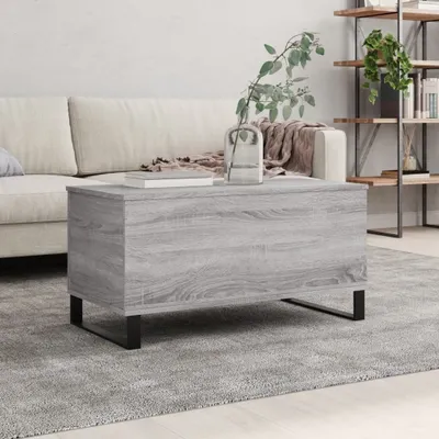 Produktbild von Design New Couchtisch Grau Sonoma 90x44,5x45 cm Holzwerkstoff Couchtische CC37815185