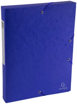 Immagine prodotto di Scatola d'archivio Exacompta dorso 40 mm con etichetta in cartone Manila Scotten Nature Future, blu, cartone, A4, 240 x 320 x 40 mm