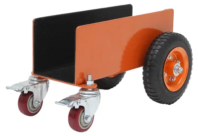 Plattformwagen 1000 lb, 4 Räder, 20 cm Luftreifen, für Platten