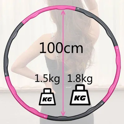 Produktbild von Hula Hoop, 1,8 kg - Golfdesign - Fortgeschritten, 100 cm - Für Gewichtsverlust zu Hause