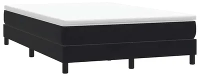 Produktbild von vidaXL Boxspringbett ohne Matratze Schwarz 160x220 cm Samt