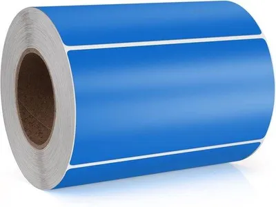 Produktbild von Blaue selbstklebende Etiketten 100x50mm verwijderbar 500 Stück