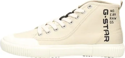 Image de G-Star Noril Mid CVS LGO W  Veterschoenen Hoog - Beige - Maat 41