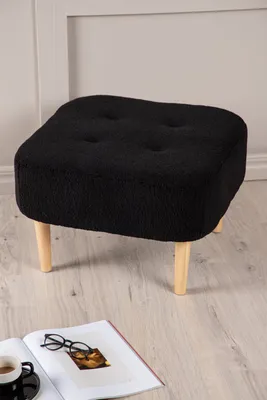 Produktbild von Venture Home Sitzpuff Salina Schwarz