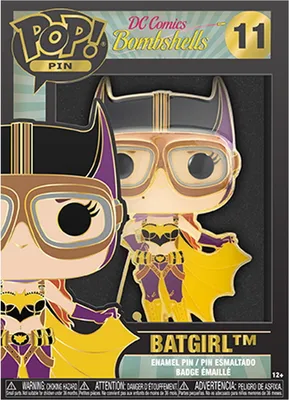 Produktbild von DC Comics Bombshells - Batgirl 11 - Funko Pin