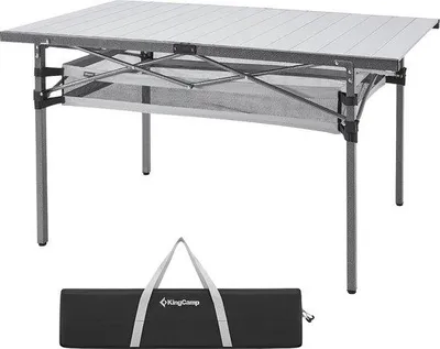 Produktbild von Famanu Klapptisch für 4-6 Personen - Leichtgewicht und langlebiges Aluminium