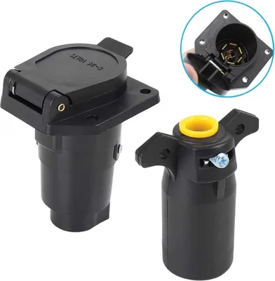 Obrázek produktu pro 7-PIN 12V príves Plug American Flat Blade Connector adaptér