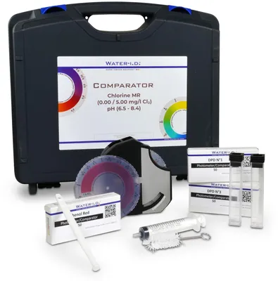 Produktbild von Water I.D. Comparator-Kit Chlor + pH