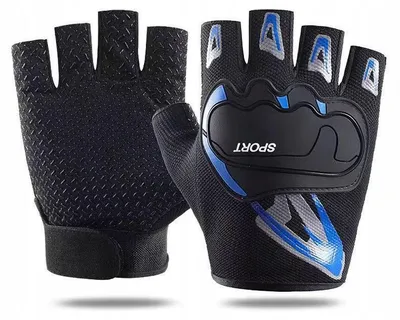 Produktbild von Pro Fahrradhandschuhe Gr. L Fingerlos Bequem Rutschfest