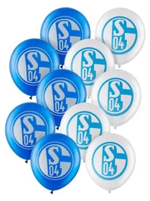 Produktbild von FC Schalke 04 Luftballons 10er Pack gemischt