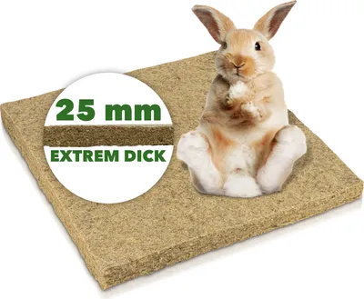 Produktbild von Nagerteppich Outdoor waschbar aus Hanf 40x40cm, extrem stark, 25mm dick, 1 Stück Hanfmatte Nagermatte