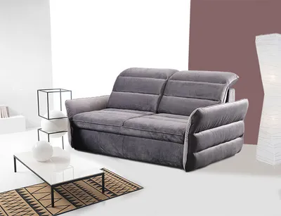Immagine prodotto di divano a 2 posti funzione letto ferro grigio