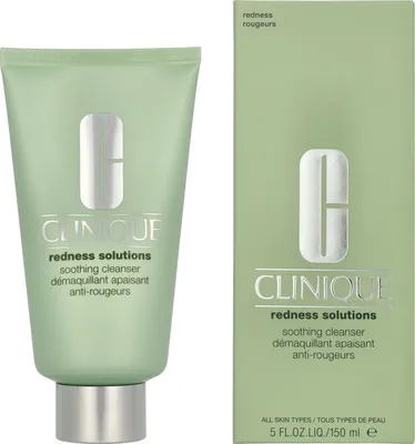 Image de Clinique Redness Solutions Crème nettoyante douce, 150 ml