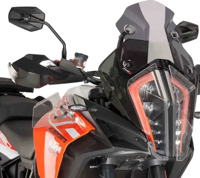 Produktbild von Puig Sport Ktm 1290 Super Adventure R/s Windschutzscheibe Schwarz Schwarz One Size