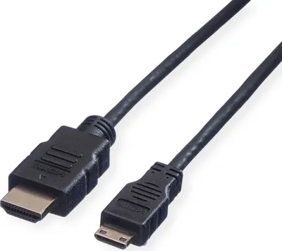 Image de VALUE Câble HDMI High Speed avec Ethernet, HDMI ST - Mini HDMI ST, 2 m