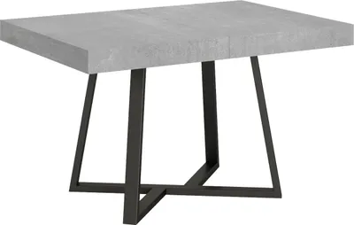 Produktbild von ITYHOME - Ausziehtisch 130/234x90 cm Zeplir Zement Tischbeine Anthrazit