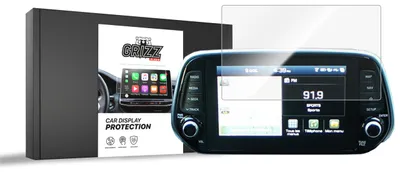 Produktbild von Keramische Autodisplayfolie für Hyundai Santa Fe 8" (2019-2023), Grizz Protector