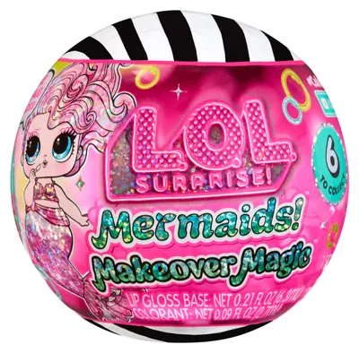 Obrázek produktu pro L.O.L. Surprise! Mermaids! Makeover Magic Tots, Figurka, Ženy, 4 rok/roky, Chlapec/děvče, Vícebarevný