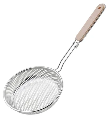 Productafbeelding van RVS schuimlepel met lange greep voor de keuken
