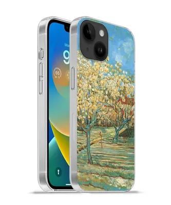 Produktbild von MuchoWow® Handyhülle Schutzhülle Hülle für Apple iPhone 14 - Softcase Blühender Obstgarten - Vincent van Gogh Silikon Softcase Handy Hülle - Mobiltelefonhülle