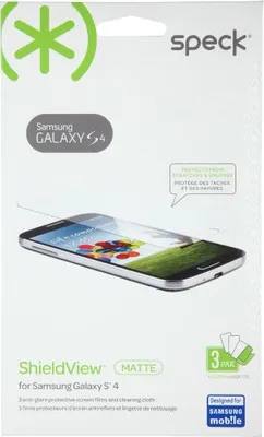 Image de Speck ShieldView Matte - Film de protection écran pour Samsung Galaxy S4 (3 pcs)