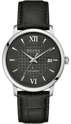 Produktbild von Bulova Herren Armbanduhr 96B441 Quarz Analog 38 mm 3 ATM mit Datum
