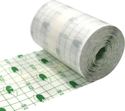 Produktbild von Wasserdichte Transparente Fixierfolie 1 Rolle, Dehnbarer Medizinischer Hautpflaster-Klebestreifen, Zur Wundversorgung Und Tattoo-Pflege
