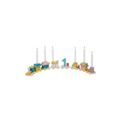 Immagine prodotto di Treno di compleanno Goki decorazione giocattolo in legno festa di compleanno per bambini
