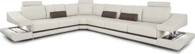 Produktbild von Ledersofa Ecksofa Couch Designer Polster Eckgarnitur Sofa Couchen Sofas Leder