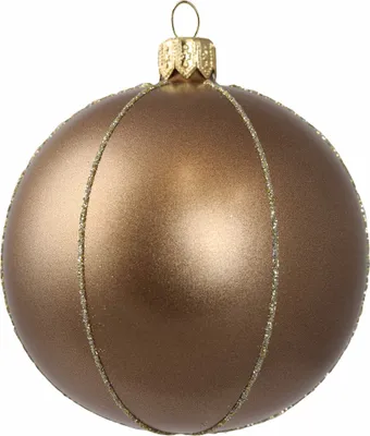 Produktbild von Weihnachtskugel Dekor Braun