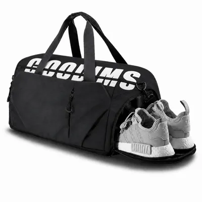 Produktbild von Sporttasche & Reisetasche für Damen und Herren, Trainingstasche mit Schuhfach & Nassfach, Gym Bag, Fitness Tasche, Handgepäck, KI-generiertes Bild