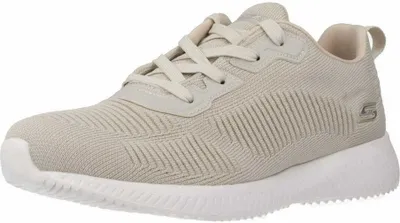 Image de Skechers BOBS SPORT WOMENS BOBS SQUAD TOUGH TALK Baskets Femme Beige, Taille:38 EU