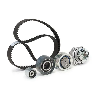 Produktbild von FEBI BILSTEIN 32738 Zahnriemensatz + Wasserpumpe für VW Golf V Schrägheck (1K1) TOURAN (1T1, 1T2) Passat Variant (3C5) GOLF PLUS (5M1, 521) für AUDI