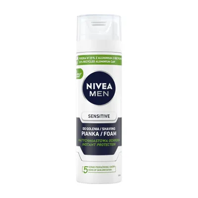 Produktbild von Nivea Men Sensitive Pianka do golenia, 200 ml