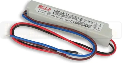 Image de Transformateur LED 18W 1,5A 12V IP67 Alimentation IP67 Transformateur étanche Pilote pour éclairage LED en bande