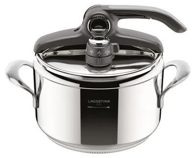 Obrázok produktu pre Lagostina 8910000181, 5 L, Keramický, Elektrický, Halogén, Plyn, Indukčná, Nerezová oceľ, 22 cm, Nerezová oceľ, 2,3 kg