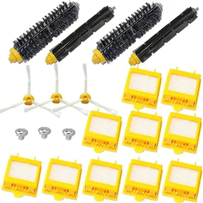 Image de Accessoires pour l'aspirateur Kit brosse et filtre Hepa pour iRobot Roomba 700 760 770 Series