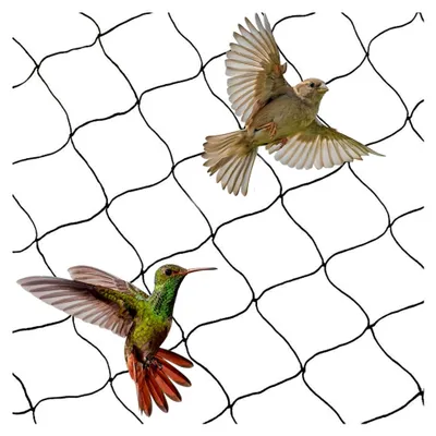 Produktbild von 30m x 15m Hühnernetz, Taubennetz für den Balkon, engmaschiges Vogelschutznetz, Gartennetz, Obstgarten- und Gemüsegartennetz, Maschenweite 5 cm, zum Schutz von Pflanzen, Gemüse und Obst