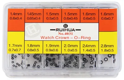 Produktbild von Kronendichtungen im Sortiment, Ø 1,4 mm - 2,8 mm