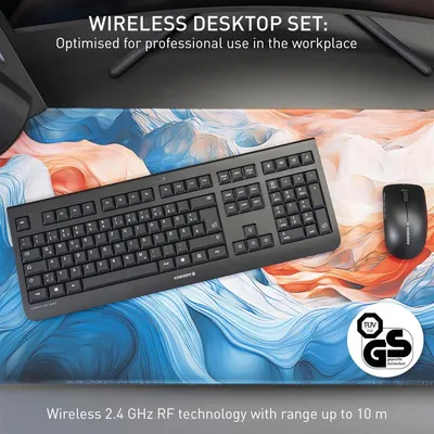 Immagine prodotto di Cherry DW 3000 - Set tastiera e mouse - senza fili