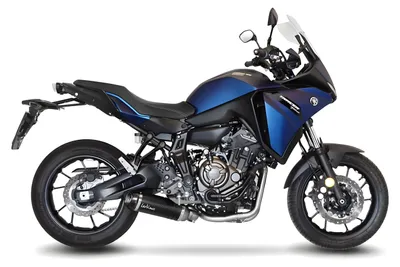 Produktbild von Auspuffanlage LeoVince Komplettanlage LV ONE EVO mit Katalysator & Zulassung, Carbon für Yamaha Tracer 7 / GTB