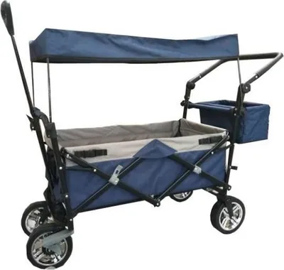 Produktbild von Trolley faltbar FW5016 blau - Warentuin over zee