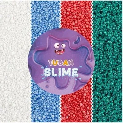 Produktbild von Slime Mineral Glitter 4 Farben 12g TUBAN