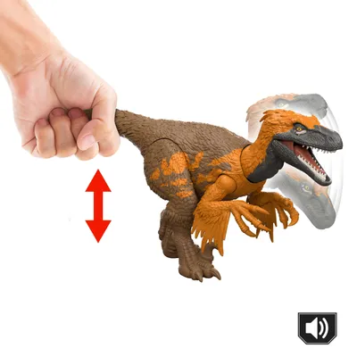 Produktbild von Jurassic World Wild Roar Utahraptor