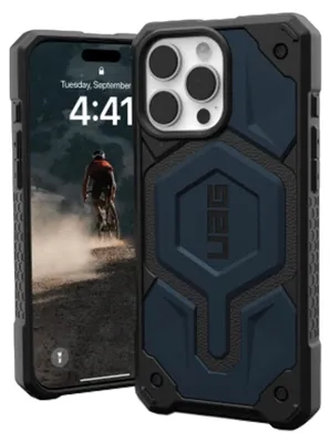 Obrázok produktu pre Urban Armor Gear Monarch Pro, Ochranný obal, Apple, iPhone 16 Pro Max, 17,5 cm (6.9"), Námorná, Čierna