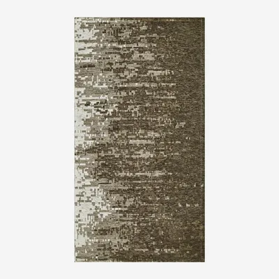 Obrázek produktu pro Velurový protiskluzový koberec TAMIGI 55X115 cm MUD | GalleriaFarah1970