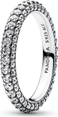Produktbild von Pavé Damenring Timeless aus 925er Sterlingsilber von PANDORA