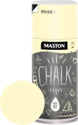 Produktbild von Sprühlack Kreidespray Chalk yellow 150 ml