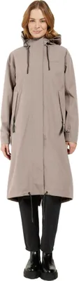 Produktbild von Didriksons Astrid Long - Damen Mantel, Größe:34, Farbe:ash brown